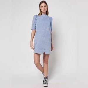 Faherty Throwback Denim Mini Dress